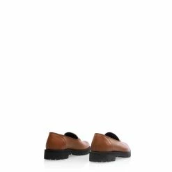TELFAR Shoes Logo Loafer - Tan