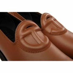TELFAR Shoes Logo Loafer - Tan