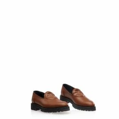 TELFAR Shoes Logo Loafer - Tan