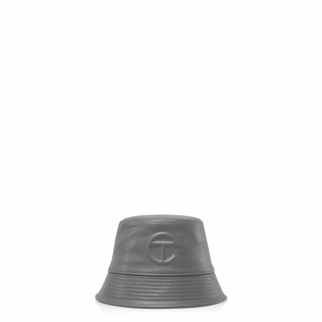 Top 10 ๐ Telfar Bucket Hat - Grey Bucket Hats ๐ 1 Telfar Bucket Hat - Grey Bucket Hats