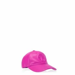 TELFAR Logo Embossed Hat - Azalea