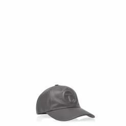 TELFAR Hats + Belts Logo Embossed Hat - Grey