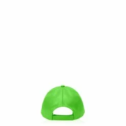 TELFAR Logo Embossed Hat - Highlighter Green Hats + Belts