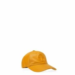 TELFAR Logo Embossed Hat - Mustard