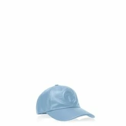 TELFAR Logo Embossed Hat - Pool Blue Hats + Belts