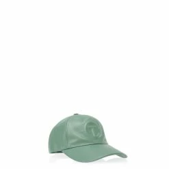 TELFAR Logo Embossed Hat - Sage Hats + Belts
