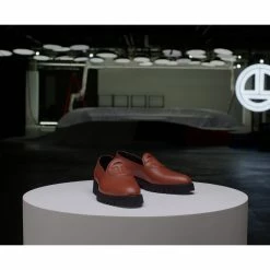 TELFAR Shoes Logo Loafer - Tan