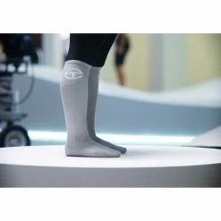 Telfar Logo Socks - Grey