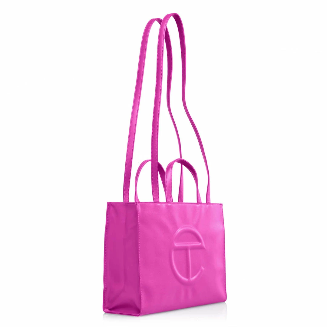 Hot Sale ๐ TELFAR Medium Azalea Shopping Bag โญ 2 TELFAR Medium Azalea Shopping Bag