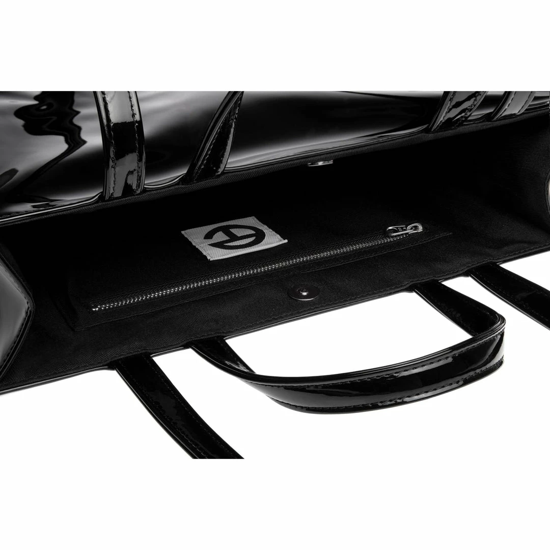 Best deal ๐งจ TELFAR Medium Black Patent Shopping Bag Patent Shoppers ๐ 3 TELFAR Medium Black Patent Shopping Bag Patent Shoppers