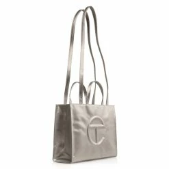 TELFAR Shopping Bags Medium Bronze Shopping Bag