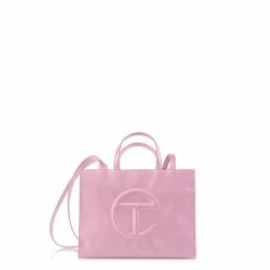 TELFAR Medium Bubblegum Shopping Bag Shopping Bags