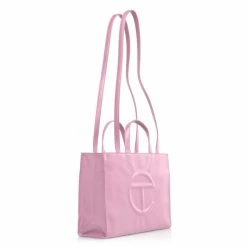 TELFAR Medium Bubblegum Shopping Bag Shopping Bags