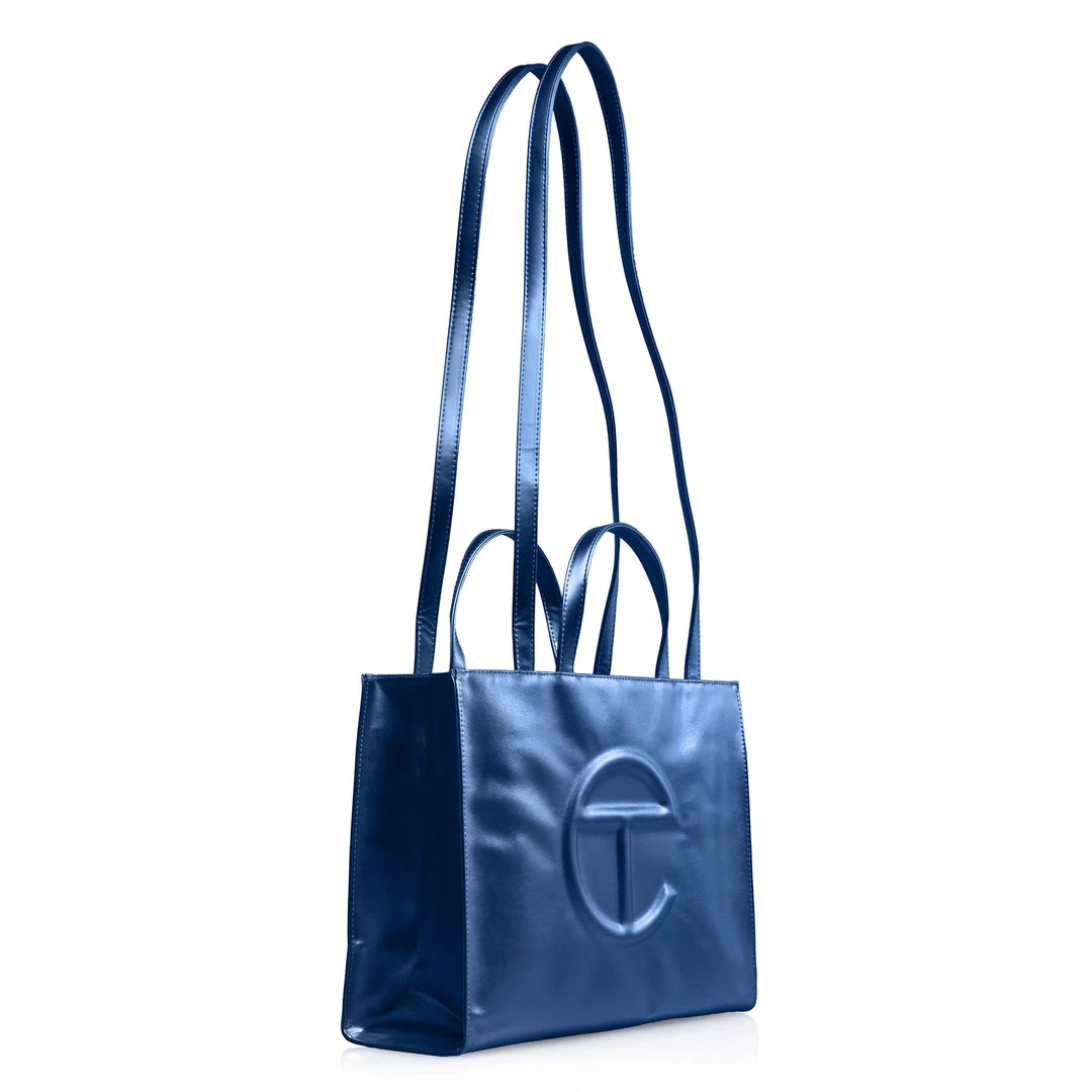Coupon ✨ TELFAR Medium Cobalt Shopping Bag Shopping Bags ✨ 2 TELFAR Medium Cobalt Shopping Bag Shopping Bags