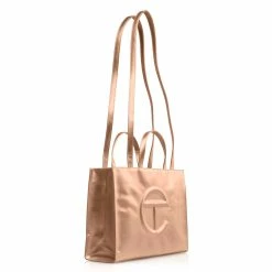 TELFAR Medium Copper Shopping Bag Shopping Bags