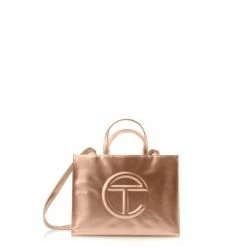 TELFAR Medium Copper Shopping Bag Shopping Bags