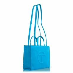 TELFAR Medium Cyan Shopping Bag