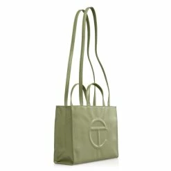 TELFAR Medium Drab Shopping Bag Shopping Bags