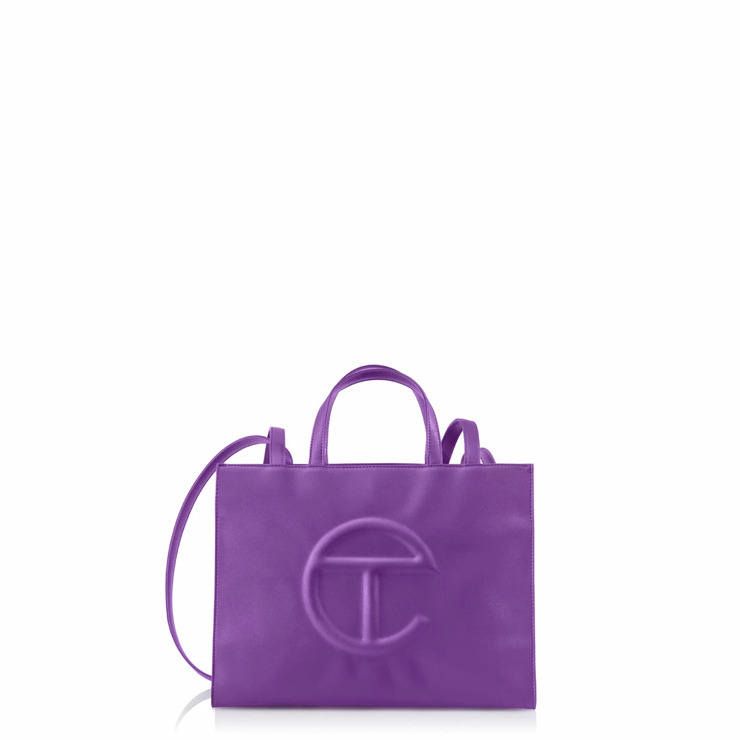 Top 10 ✨ TELFAR Shopping Bags Medium Grape Shopping Bag ⭐ 1 TELFAR Shopping Bags Medium Grape Shopping Bag