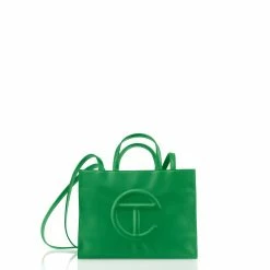 TELFAR Shopping Bags Medium Greenscreen Shopping Bag