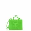 TELFAR Shopping Bags Medium Highlighter Green Shopping Bag