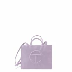 TELFAR Medium Lavender Shopping Bag