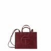 TELFAR Shopping Bags Medium Oxblood Shopping Bag