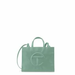 TELFAR Shopping Bags Medium Sage Shopping Bag