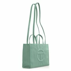 TELFAR Shopping Bags Medium Sage Shopping Bag