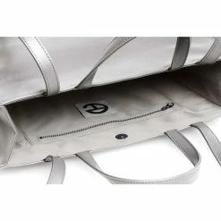 TELFAR Shopping Bags Medium Silver Shopping Bag