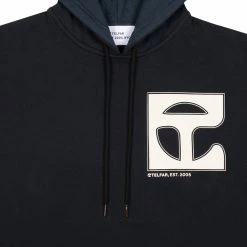 TELFAR Hoodies + Sweats Monogram Hoodie - Ebony