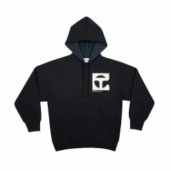 TELFAR Hoodies + Sweats Monogram Hoodie - Ebony