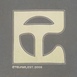 TELFAR Monogram T - Charcoal