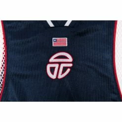 Discount 𧨠Sleeveless Tall Jersey - Liberia Navy Team Liberia βοΈ 6 Sleeveless Tall Jersey - Liberia Navy Team Liberia