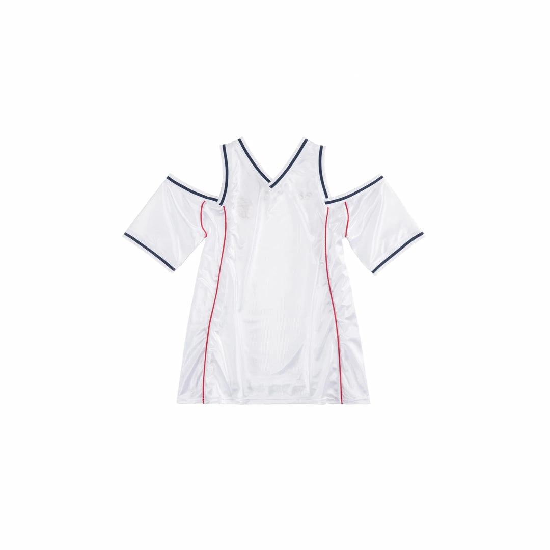 New ๐ Triple V-neck Jersey - Liberia White Team Liberia ๐ 2 Triple V-neck Jersey - Liberia White Team Liberia
