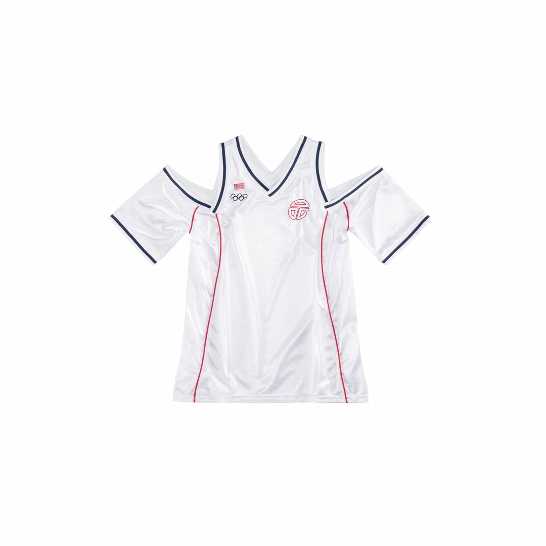 New ๐ Triple V-neck Jersey - Liberia White Team Liberia ๐ 1 Triple V-neck Jersey - Liberia White Team Liberia