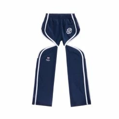 Thigh-hole Track Pant - Liberia Navy