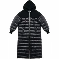 TELFAR Puff Hoodie Coat - Black