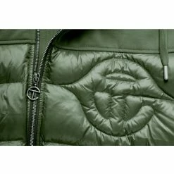 TELFAR Puff Hoodie Coat - Green