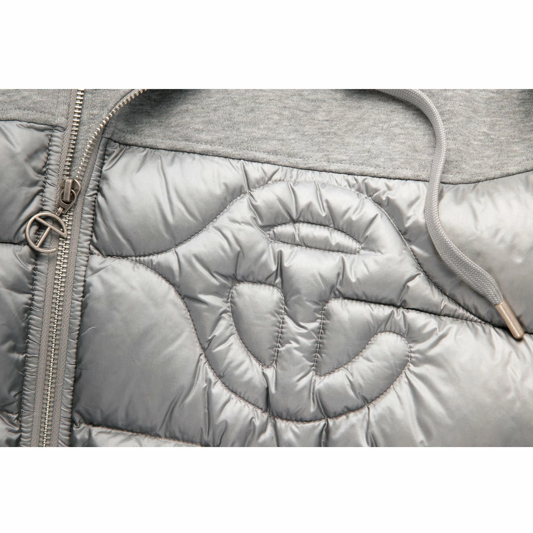 Best deal ๐ฏ TELFAR TELFAR Puff Puff Hoodie ๐งฅ Coat - Grey โ 2 TELFAR TELFAR Puff Puff Hoodie Coat - Grey