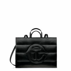 TELFAR Large Puff Shopper - Black TELFAR Puff