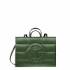 TELFAR Large Puff Shopper - Green