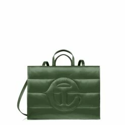 TELFAR Large Puff Shopper - Green