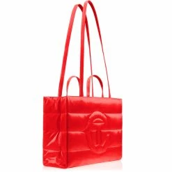 TELFAR Large Puff Shopper - Red