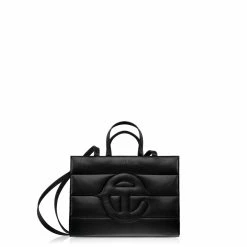 TELFAR Medium Puff Shopper - Black
