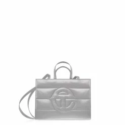 TELFAR Medium Puff Shopper - Grey