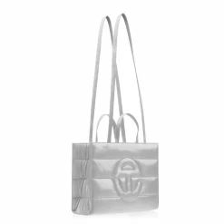 TELFAR Medium Puff Shopper - Grey