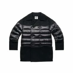 TELFAR Puff Peacoat - Black TELFAR Puff