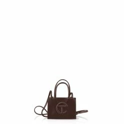 TELFAR Small Chocolate Shopping Bag