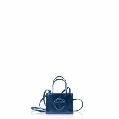 shop.telfar Shop 6 TELFAR Shopping Bags Small Cobalt Shopping Bag